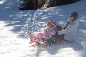 sledding